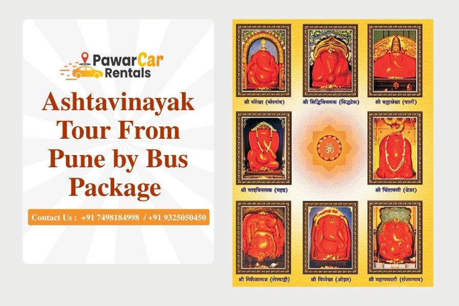 Ashtavinayak Tour From Pune by Bus Package